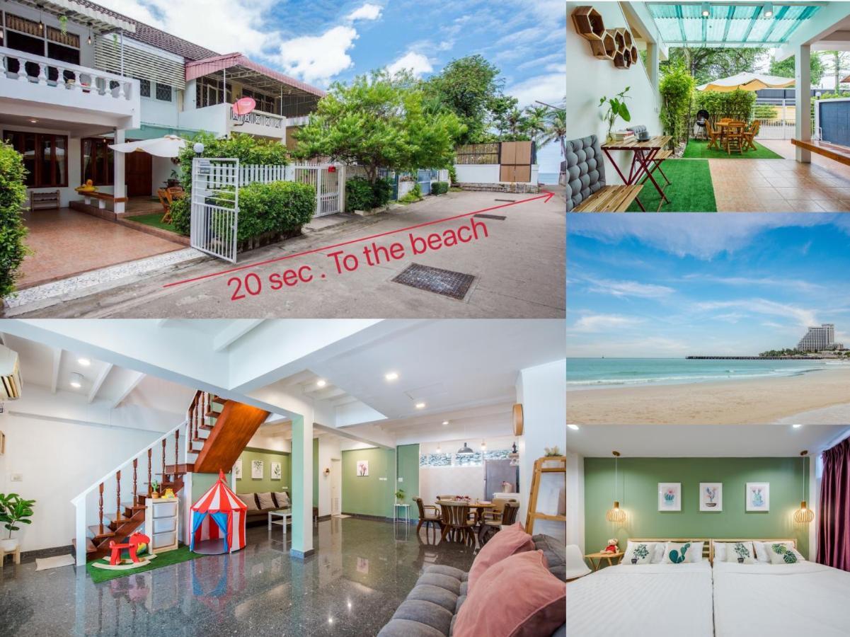 White Beach House Hua Hin 20 Second To The Beach Exterior foto